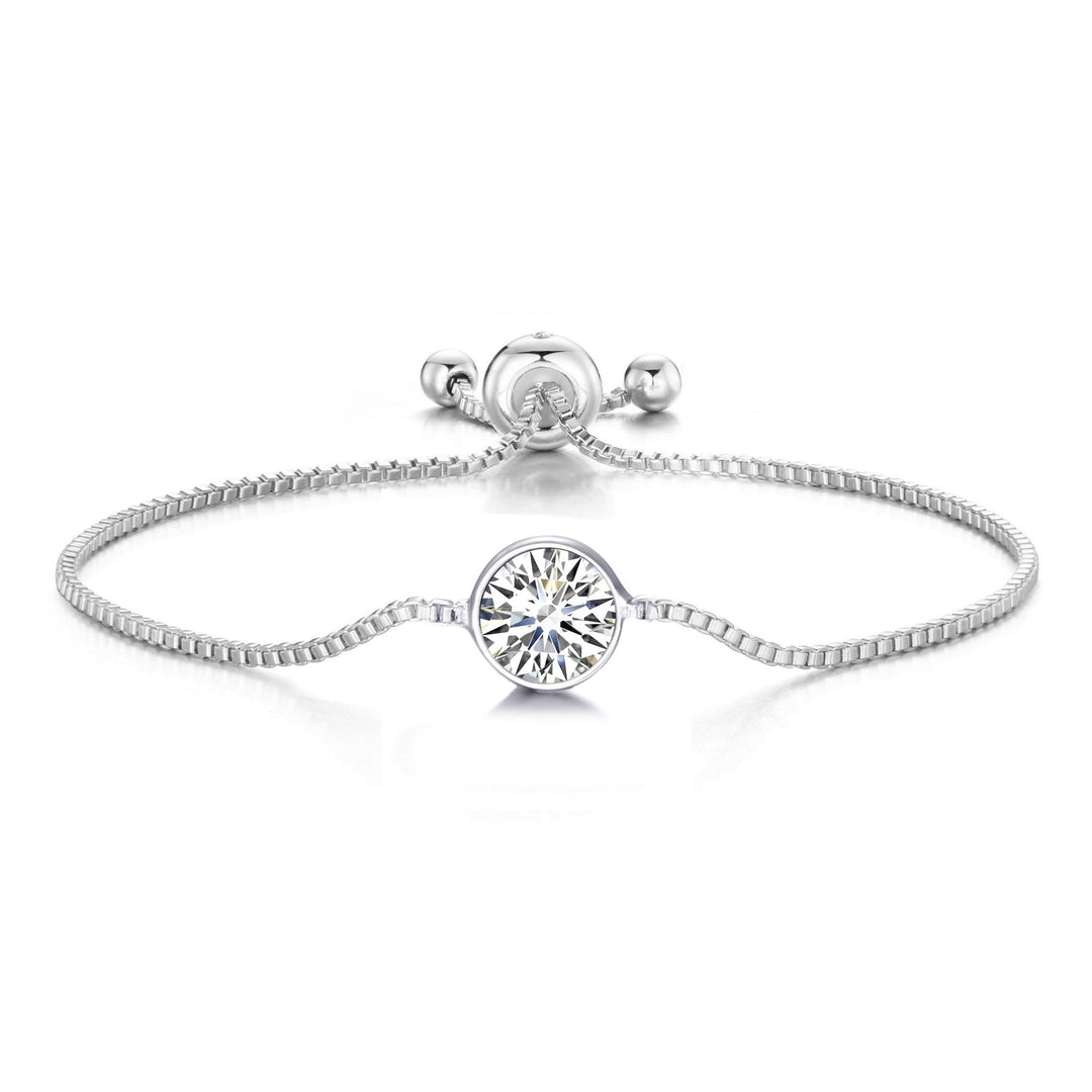 Crystal Bracelet Created with Zircondia® Crystals - Philip Jones Jewellery