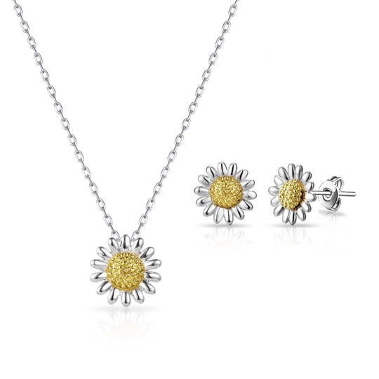 Daisy Set - Philip Jones Jewellery
