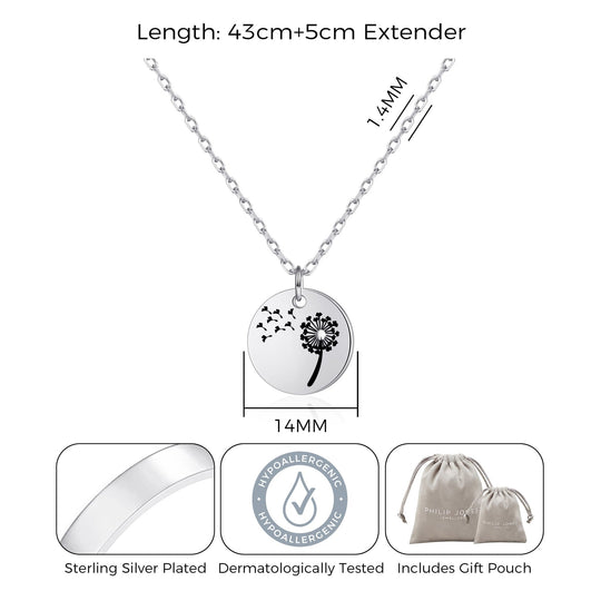 Dandelion Necklace - Philip Jones Jewellery