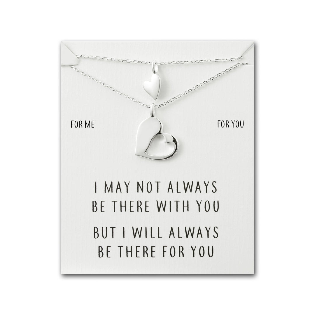 For Me For You Piece of My Heart Necklace Set - Philip Jones Jewellery