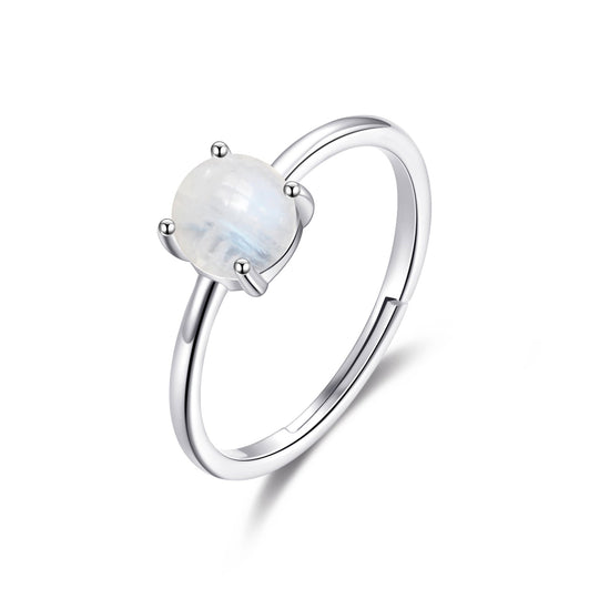 Moonstone Adjustable Ring - Philip Jones Jewellery