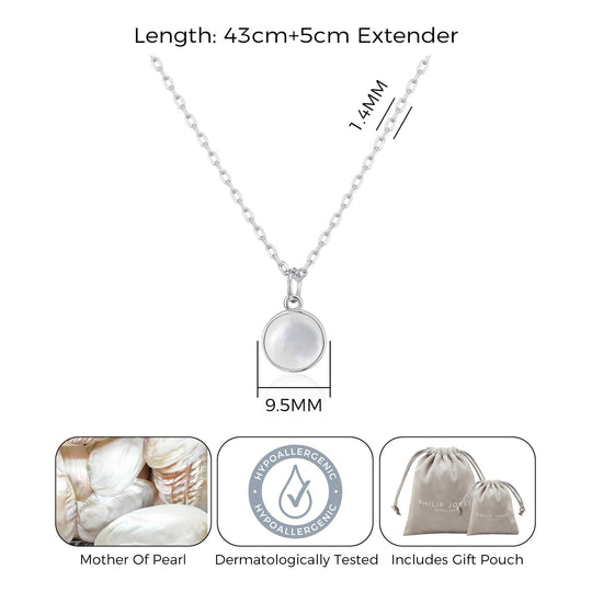 Mother of Pearl Necklace - Philip Jones Jewellery