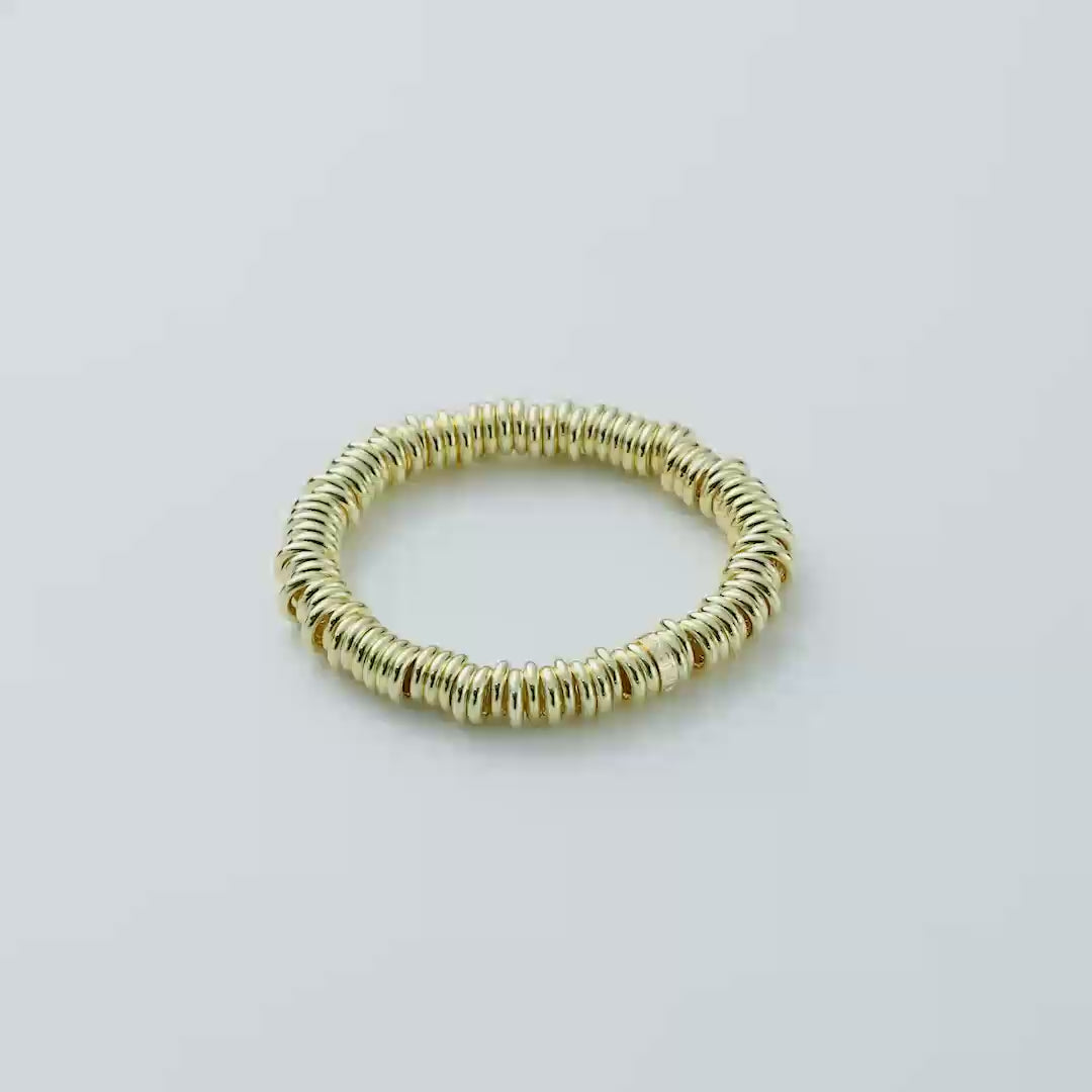 Gold Plated Sweetie Stretch Bracelet