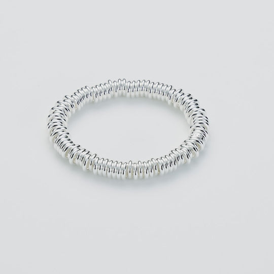 Silver Plated Sweetie Stretch Bracelet