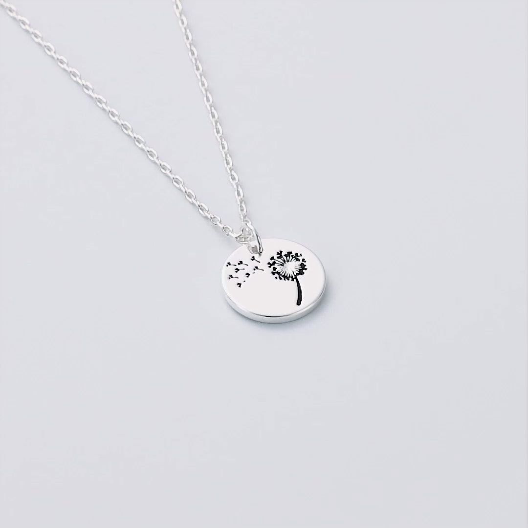 Dandelion Necklace