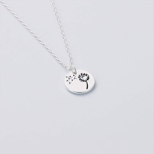 Dandelion Necklace