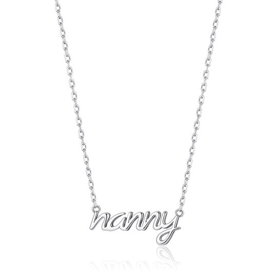 Silver Plated Nanny Necklace - Philip Jones Jewellery
