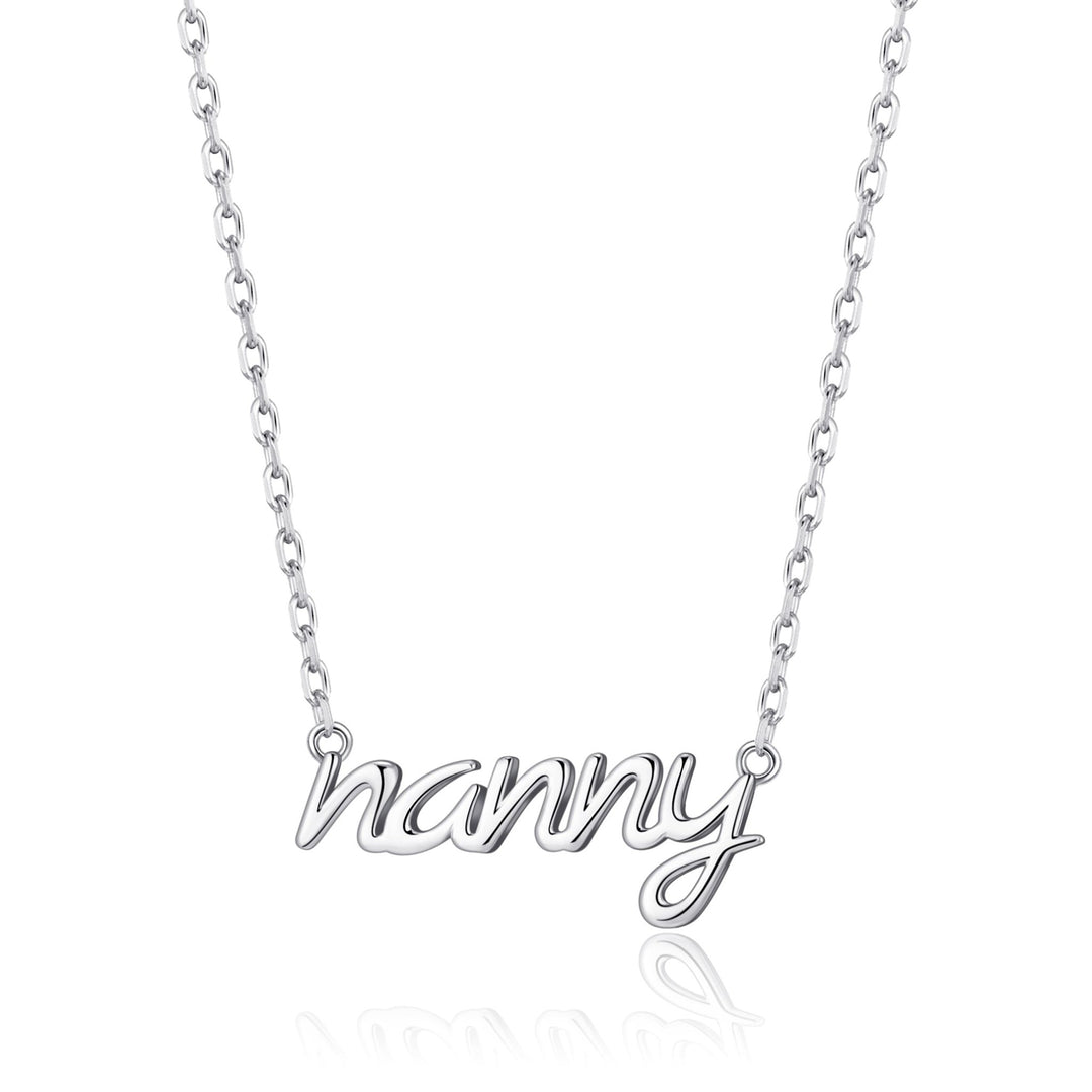 Silver Plated Nanny Necklace - Philip Jones Jewellery