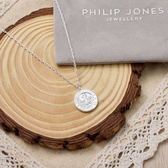 St Christopher Necklace - Philip Jones Jewellery