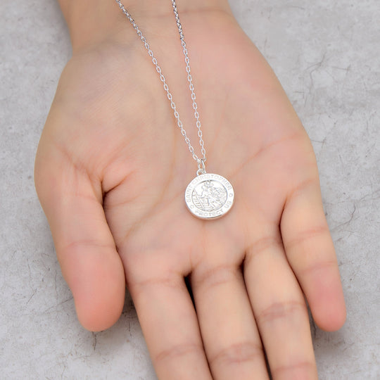 St Christopher Necklace - Philip Jones Jewellery
