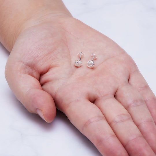 Sterling Silver Knot Earrings - Philip Jones Jewellery