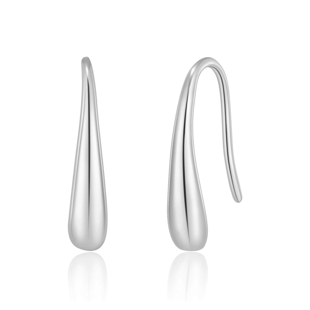 Sterling Silver Teardrop Earrings - Philip Jones Jewellery