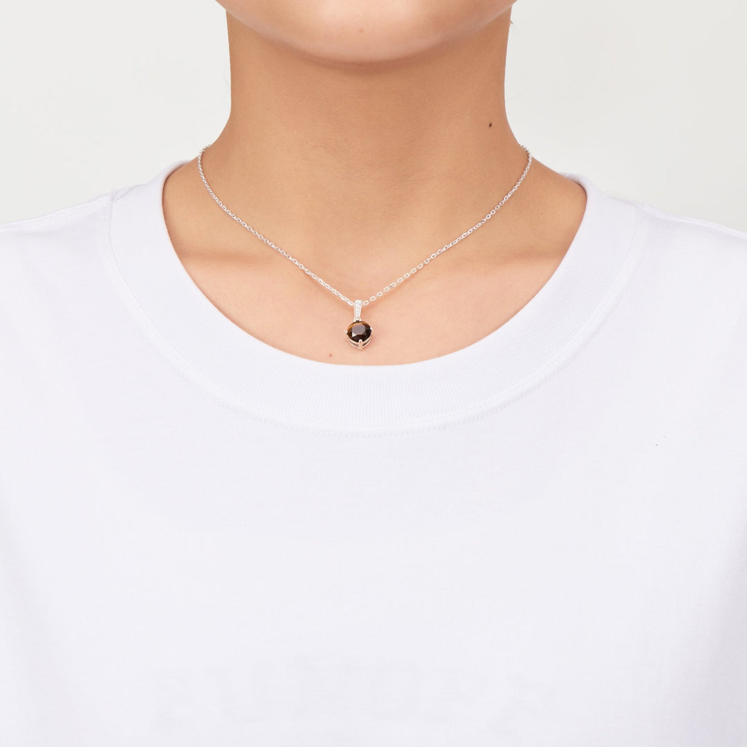Sterling Silver Tigers Eye Gemstone Set - Philip Jones Jewellery