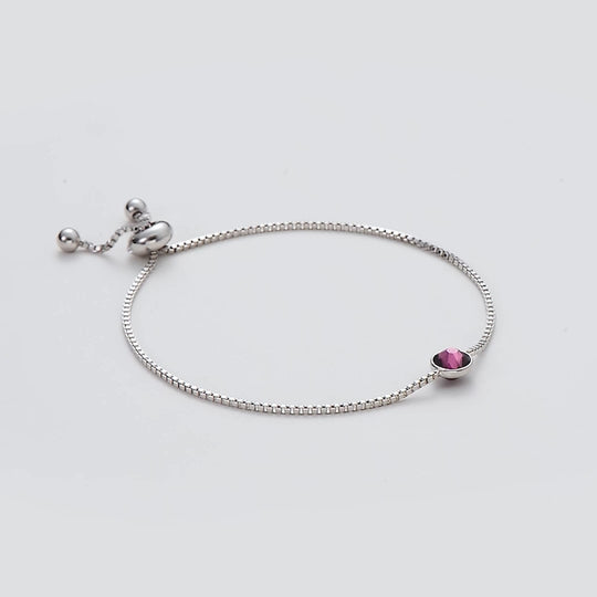 June (Alexandrite) Birthstone Bracelet Created with Zircondia® Crystals Video