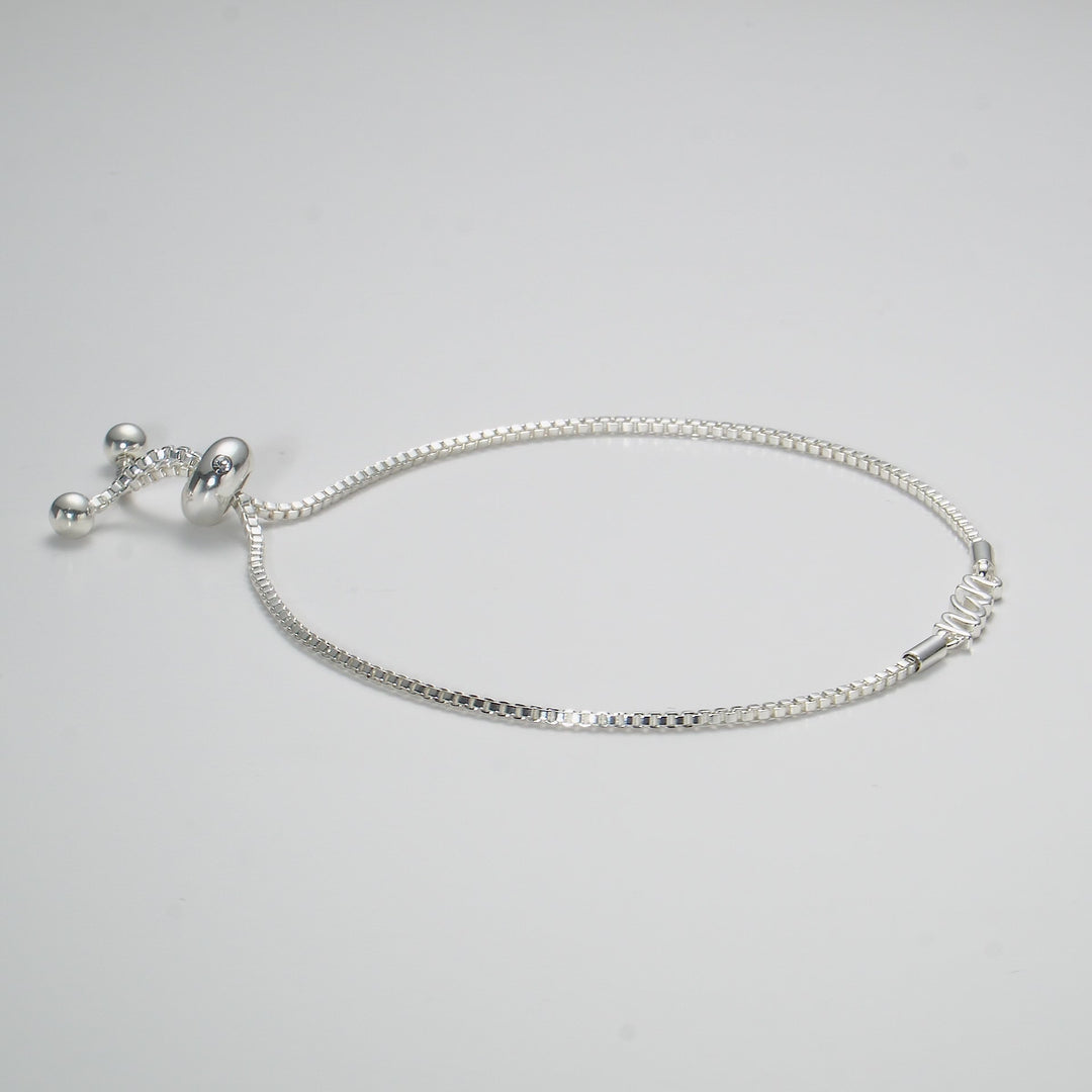 Silver Plated Nan Bracelet Created with Zircondia® Crystals Video