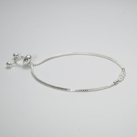 Silver Plated Nan Bracelet Created with Zircondia® Crystals Video