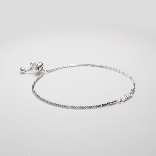 Silver Plated Niece Bracelet Created with Zircondia® Crystals Video