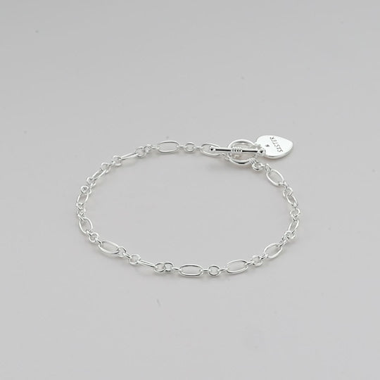 Sister Charm Bracelet Created with Zircondia® Crystals Video