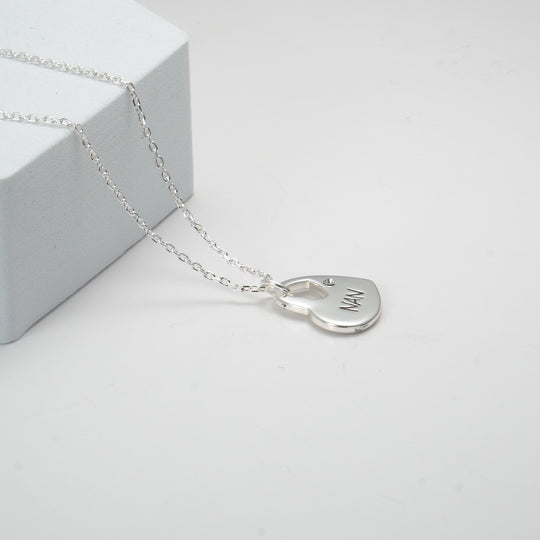 Nan Heart Necklace Created with Zircondia® Crystals Video
