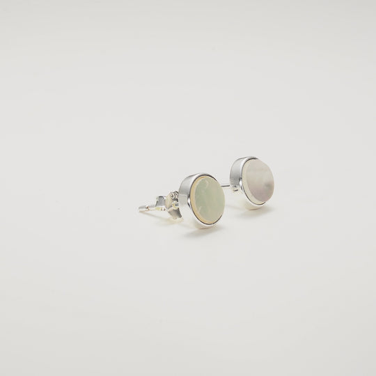Mother of Pearl Stud Earrings Video