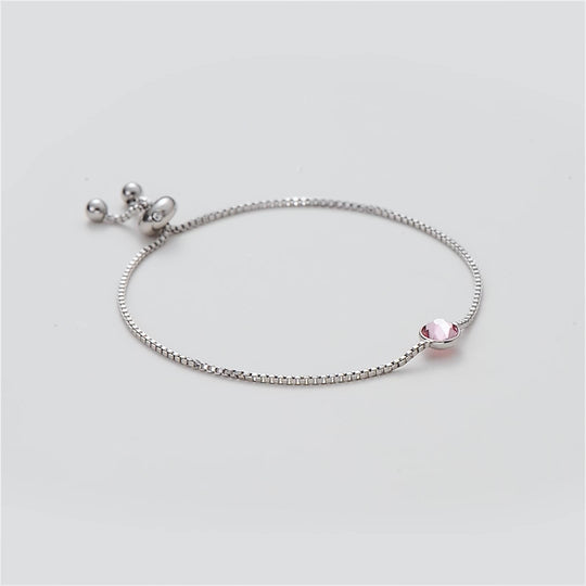 October (Tourmaline) Birthstone Bracelet Created with Zircondia® Crystals Video