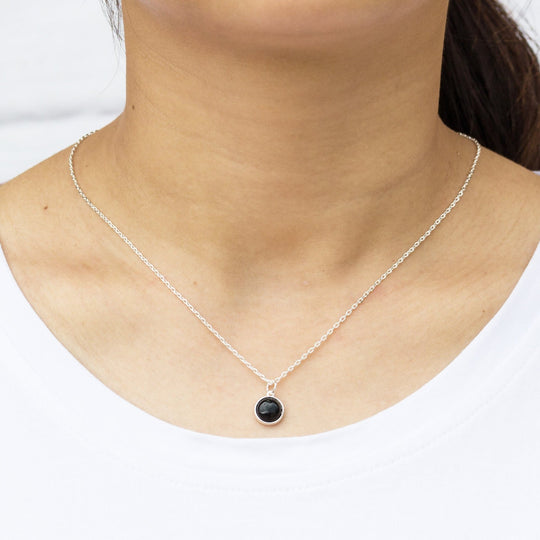 Black Onyx Necklace - Philip Jones Jewellery