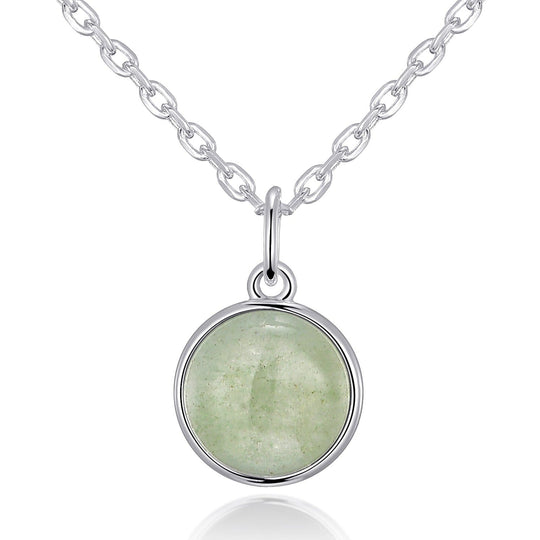 Green Aventurine Necklace - Philip Jones Jewellery