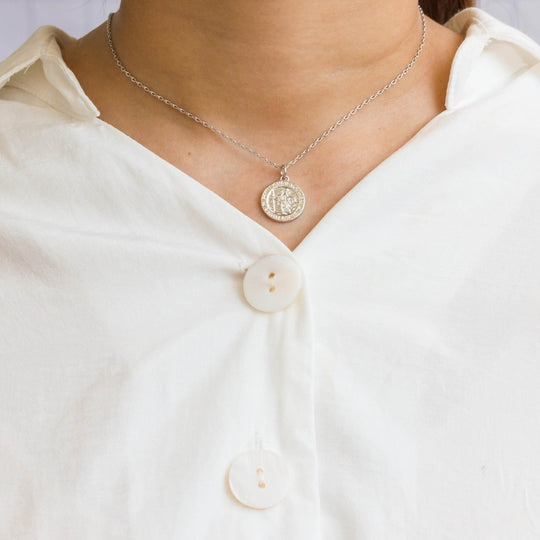 St Christopher Necklace - Philip Jones Jewellery