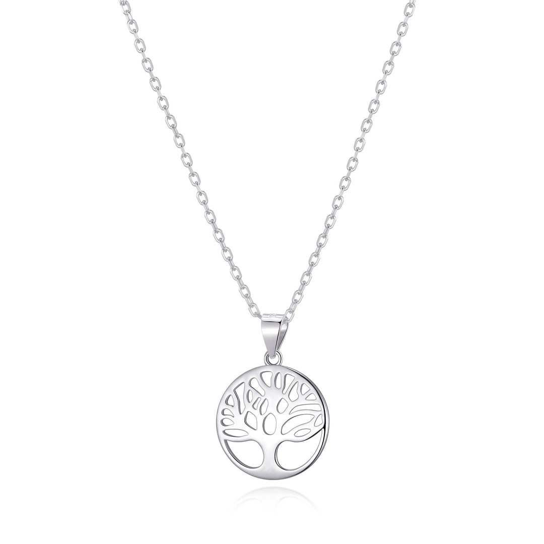 Sterling Silver Tree of Life Necklace - Philip Jones Jewellery