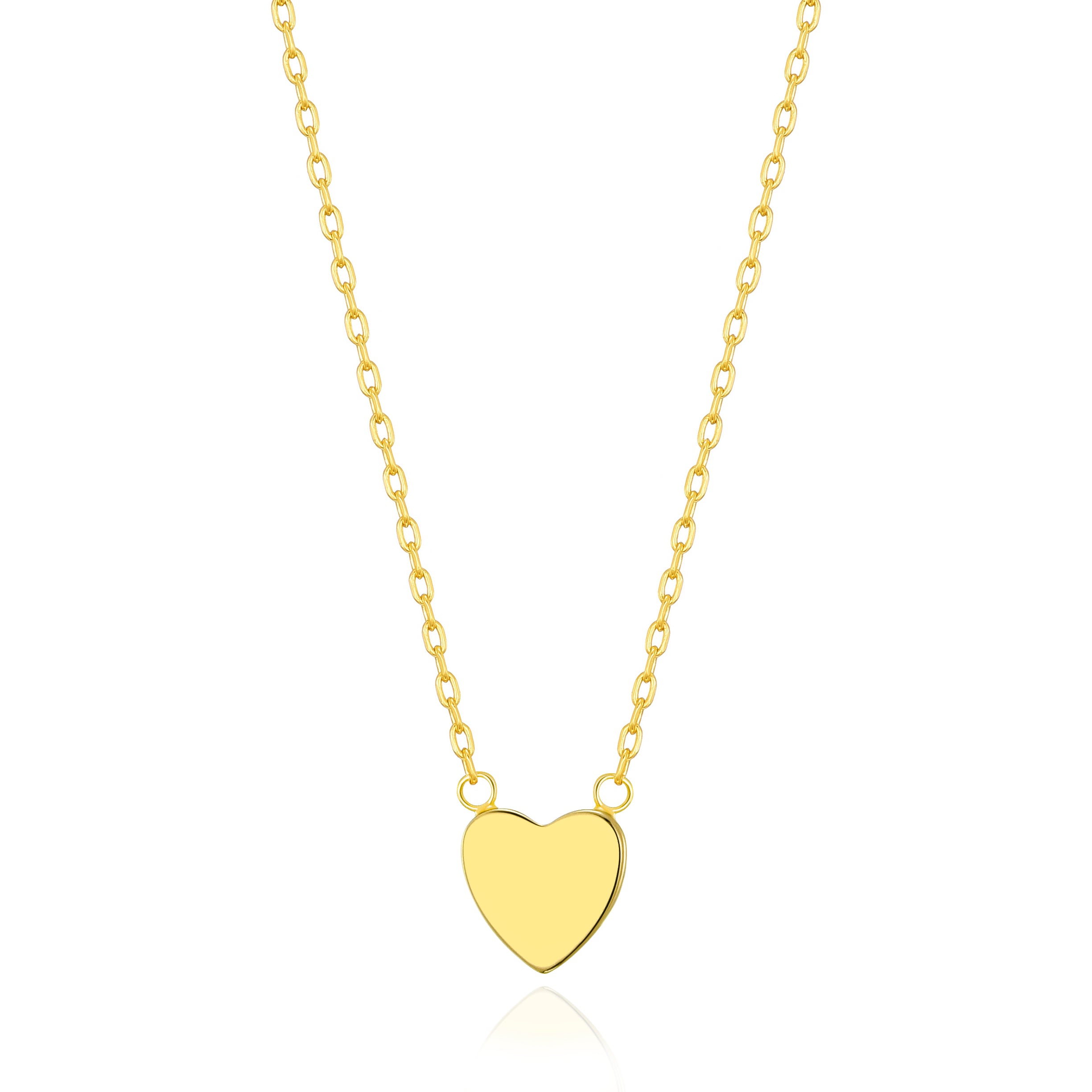 Gold Plated Heart Necklace