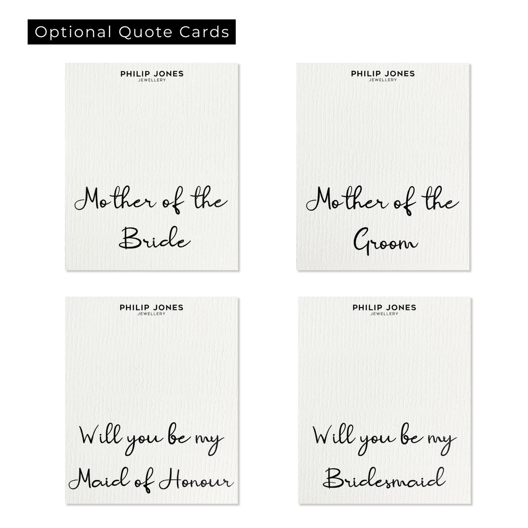 Silver Plated I Couldn't Say I Do Without You Heart Solitaire Bridal Bracelet with Zircondia® Crystals