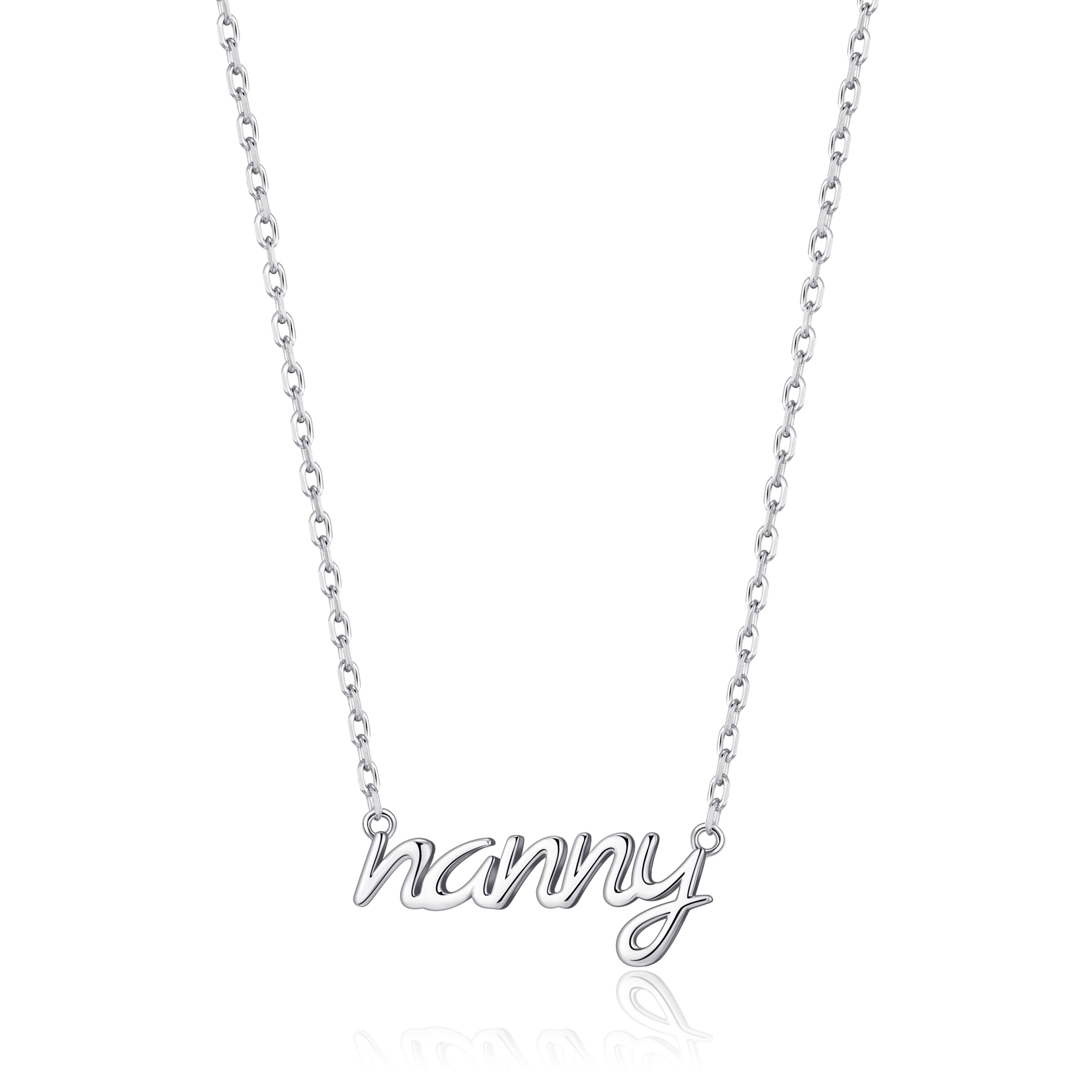 Silver Plated Nanny Necklace