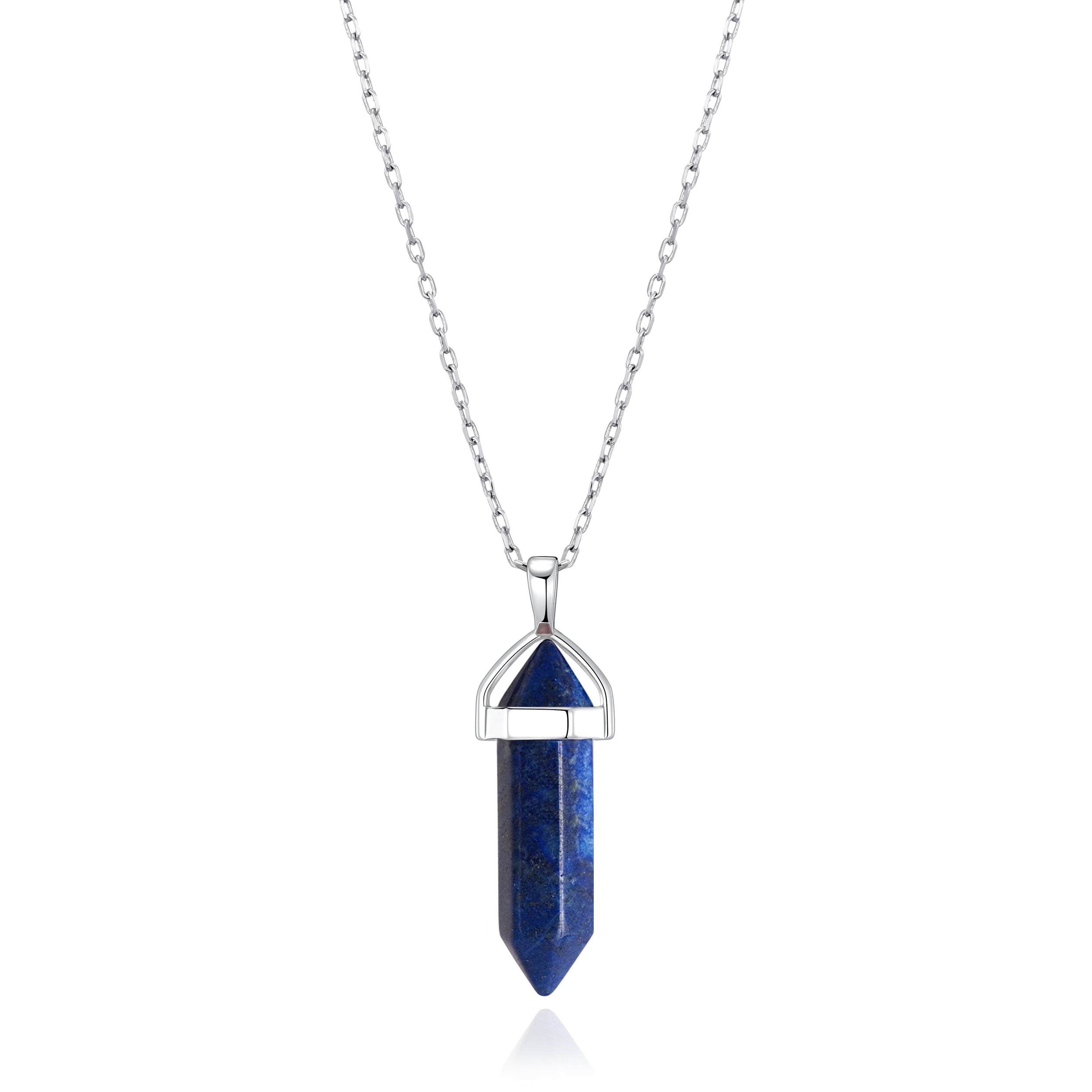 Lapis Genuine Gemstone Necklace