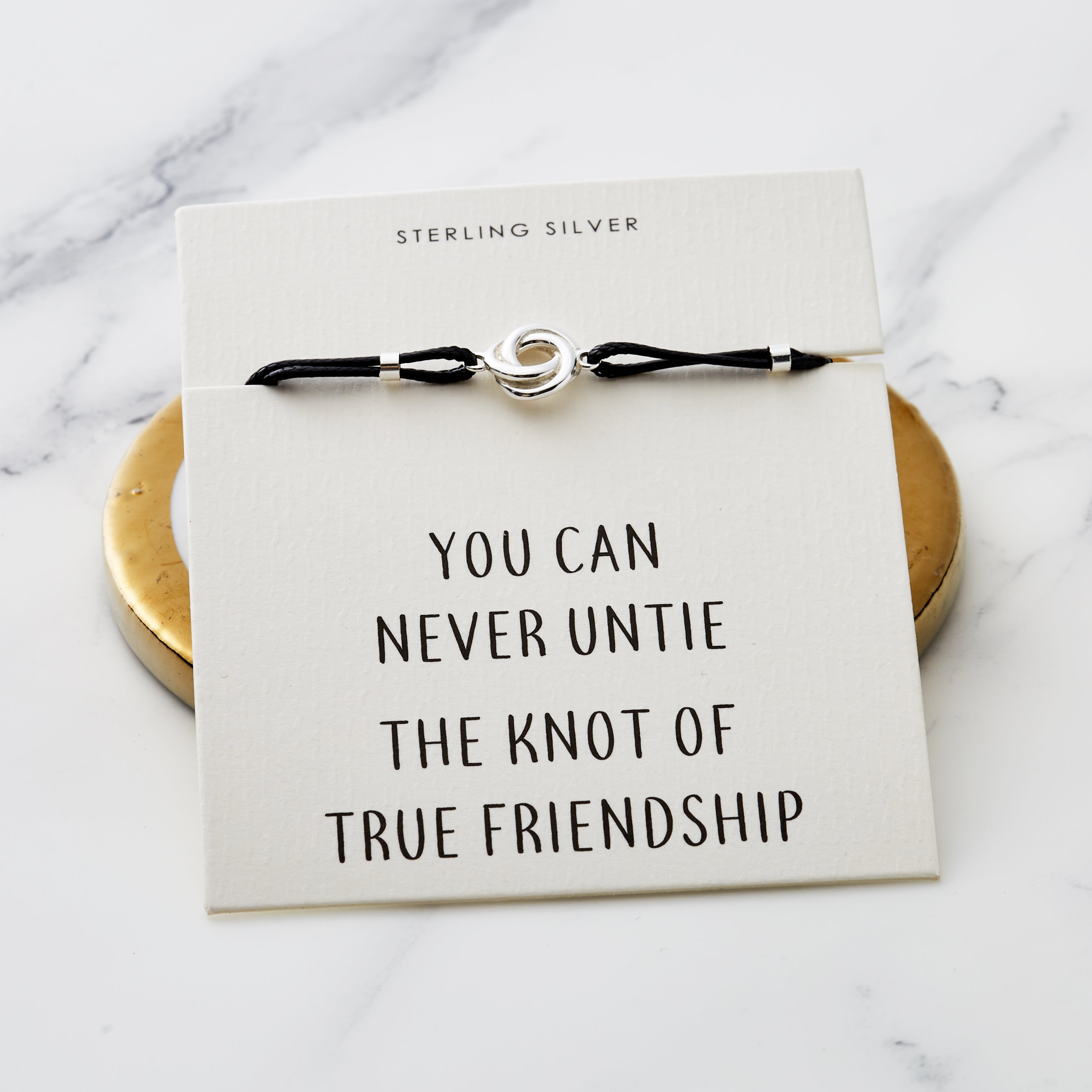 Shop Cara (Friendship Knot) Silver Bracelet – Brian de Staic