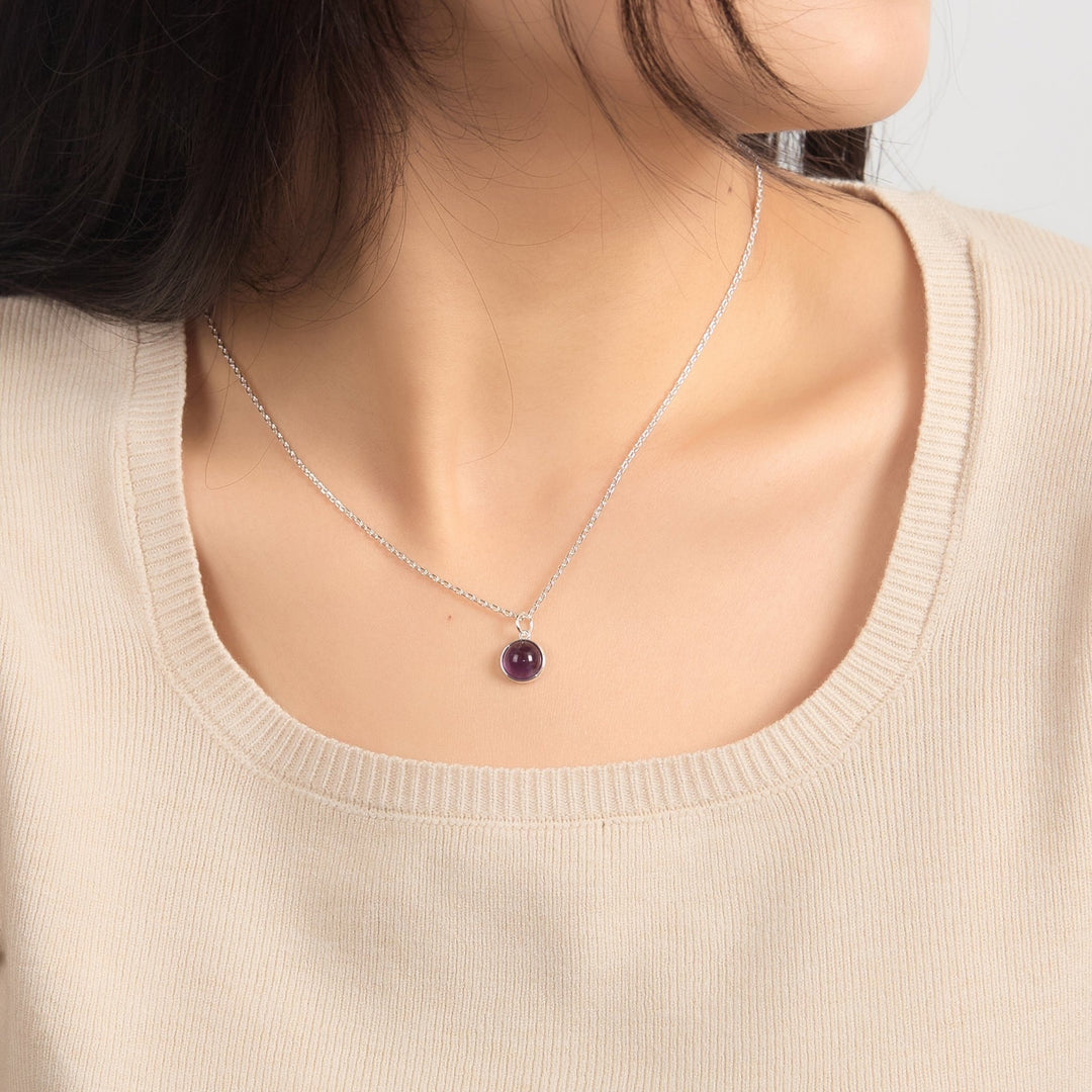 Amethyst Necklace - Philip Jones Jewellery