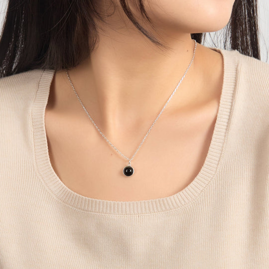 Black Onyx Necklace - Philip Jones Jewellery