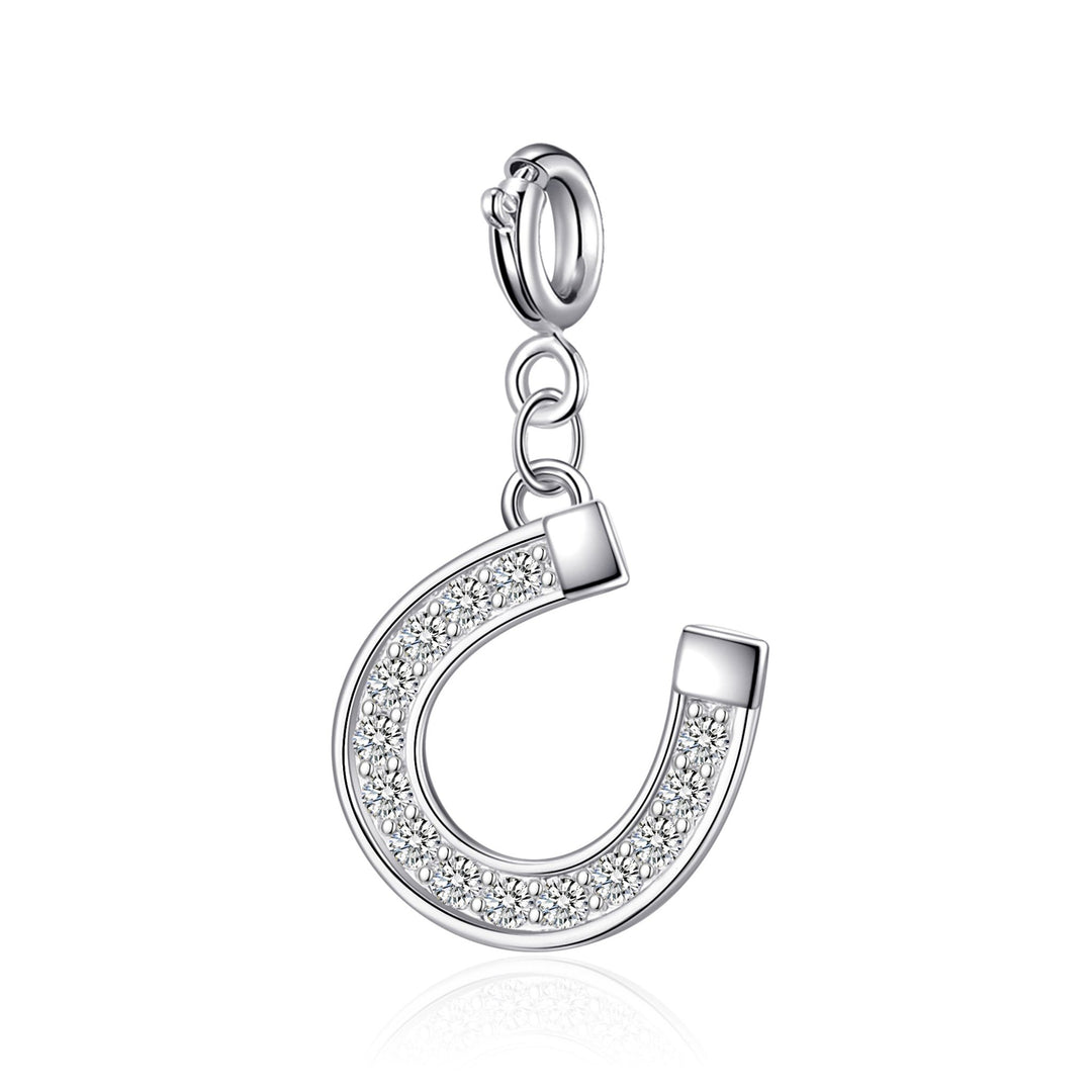 Clip On Charms Created with Zircondia® Crystals - Philip Jones Jewellery