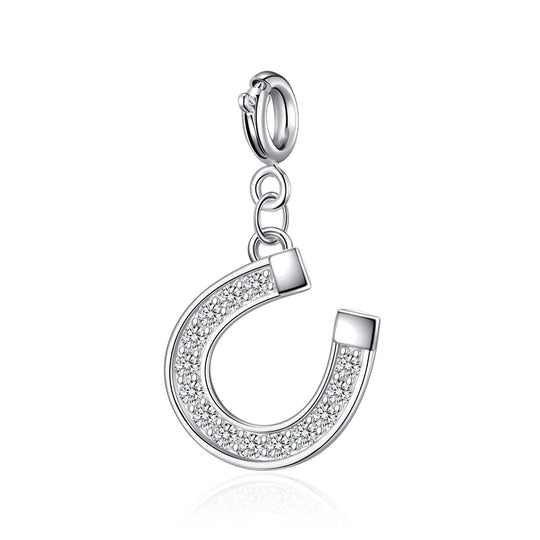 Clip On Charms Created with Zircondia® Crystals - Philip Jones Jewellery