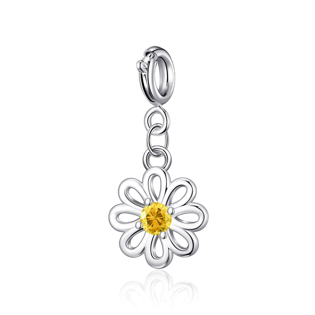 Clip On Charms Created with Zircondia® Crystals - Philip Jones Jewellery