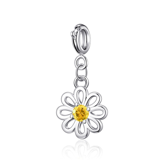 Clip On Charms Created with Zircondia® Crystals - Philip Jones Jewellery