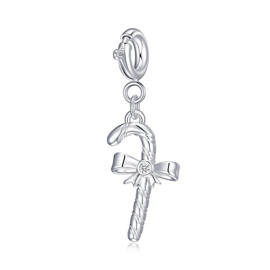Clip On Christmas Charms Created with Zircondia® Crystals - Philip Jones Jewellery