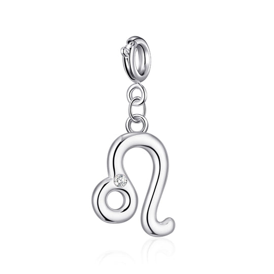 Clip On Star Sign Zodiac Charms Created with Zircondia® Crystals - Philip Jones Jewellery