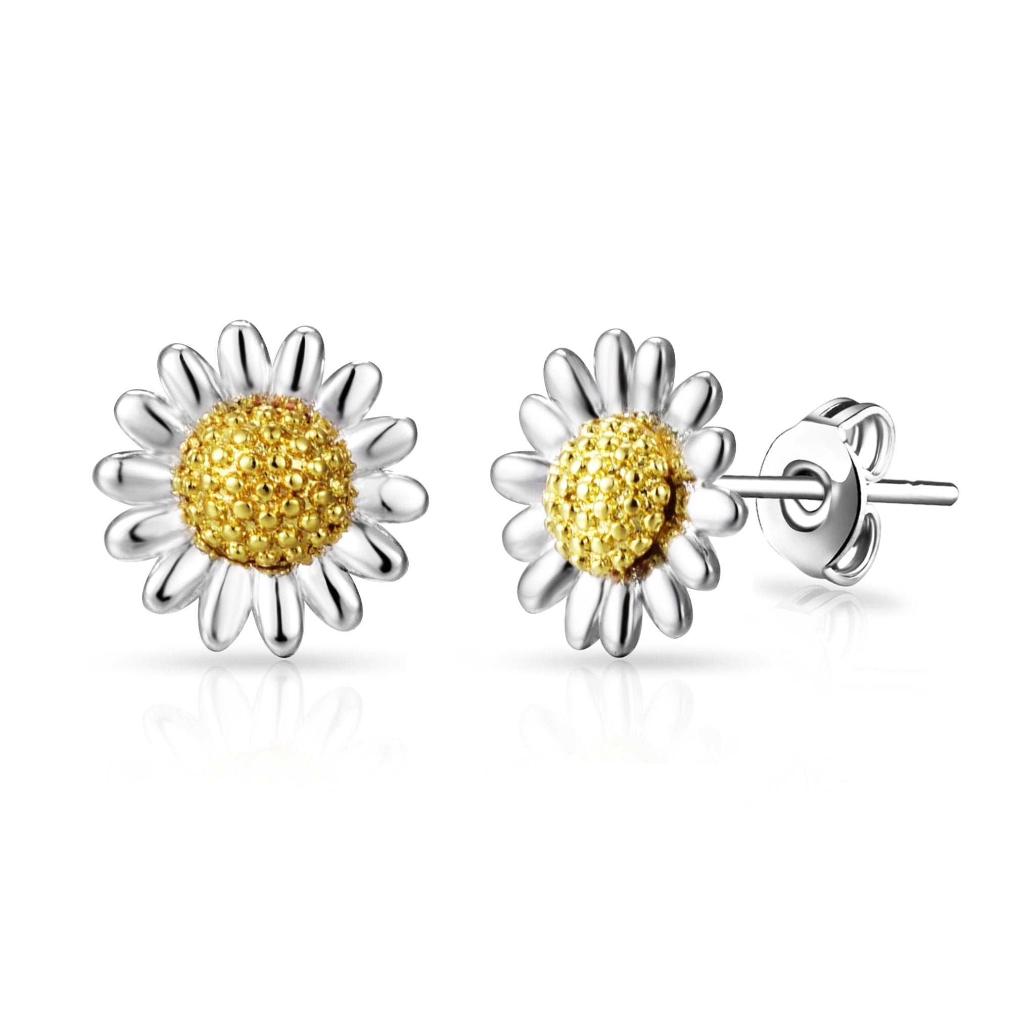 Daisy Stud Earrings - Philip Jones Jewellery