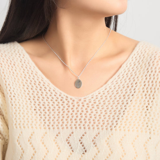 December Birth Flower Holly Berry Necklace - Philip Jones Jewellery