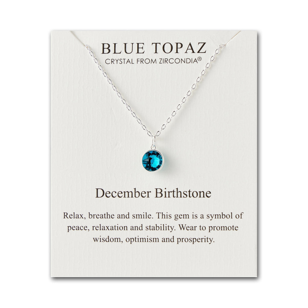 Blue Topaz October 21 Birthstone December (Blue Topaz) Birthstone
