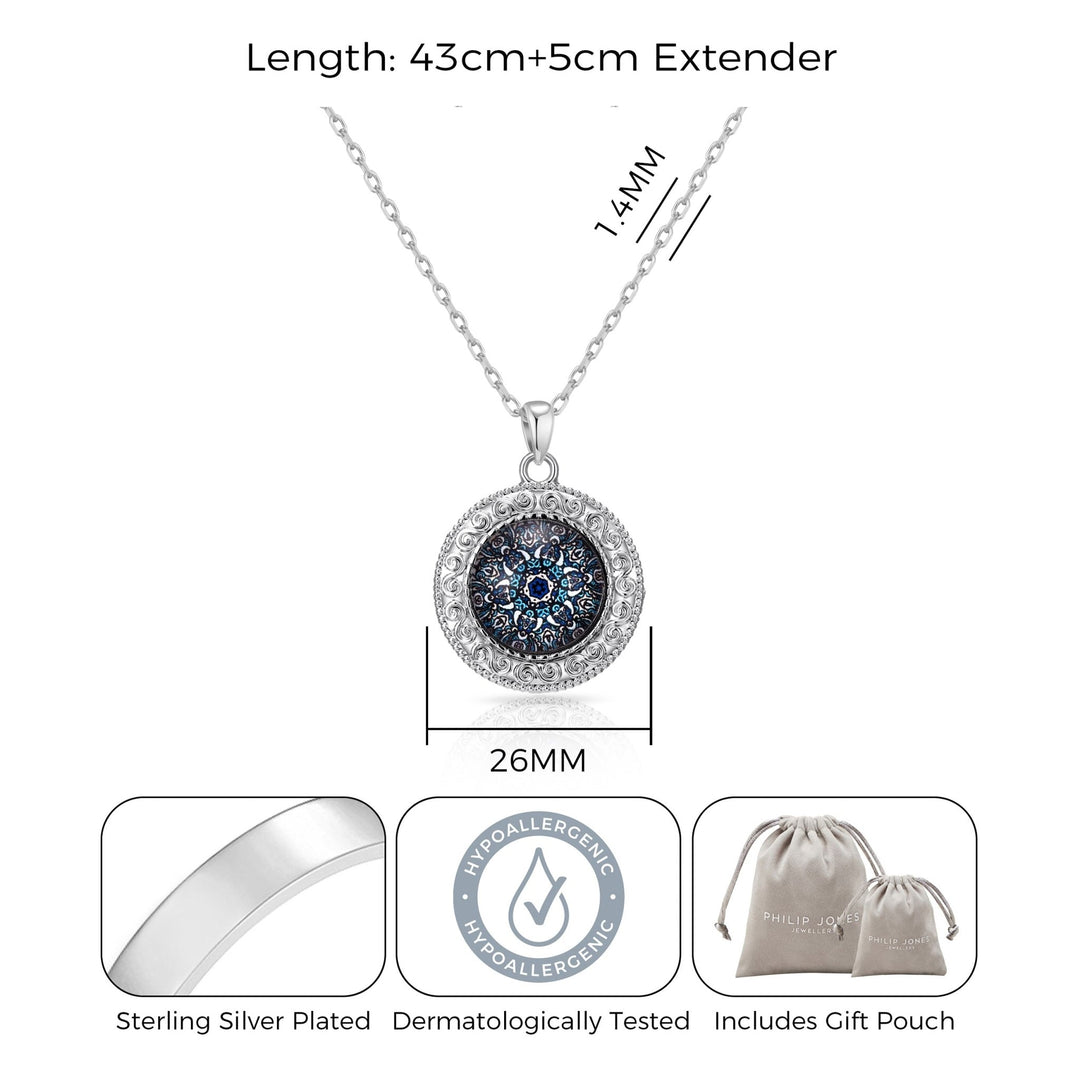 Energy Mandala Necklace - Philip Jones Jewellery
