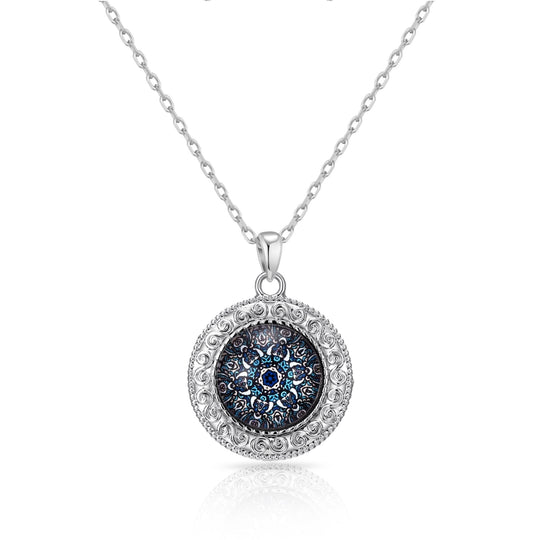 Energy Mandala Necklace - Philip Jones Jewellery