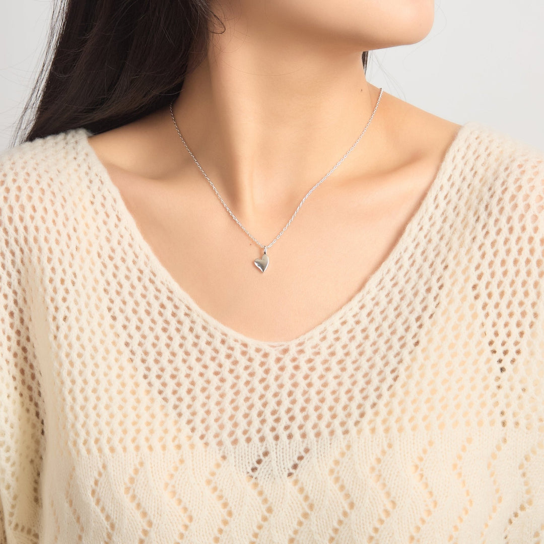 For Me For You Piece of My Heart Necklace Set - Philip Jones Jewellery
