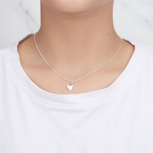For Me For You Piece of My Heart Necklace Set - Philip Jones Jewellery