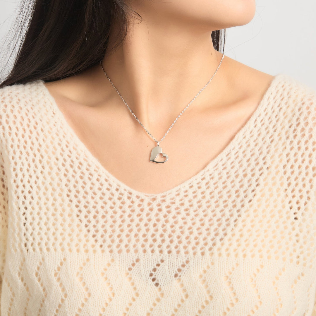 For Me For You Piece of My Heart Necklace Set - Philip Jones Jewellery